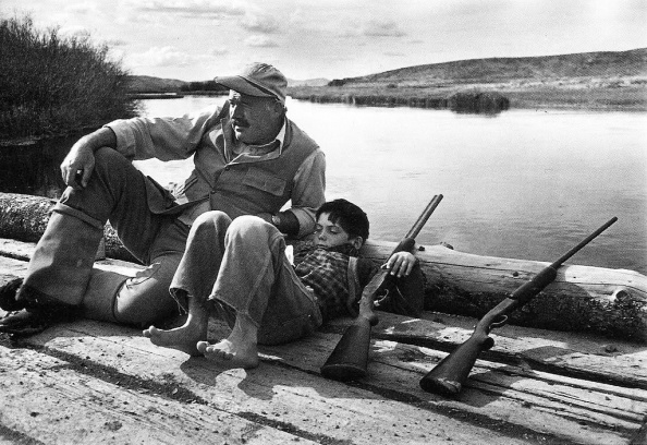 ernest-hemingway-and-his-son-gregory-sun-valley-october-1941